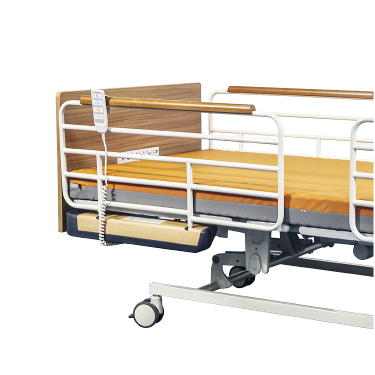  Hospital Electric Nursing Bed with Medical Caster